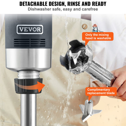 Pramoninis rankinis trintuvas VEVOR HB6089D-GS, 750 W