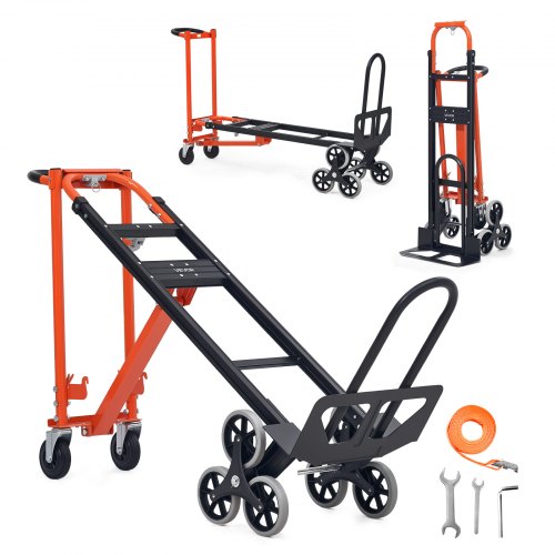 Pramoninis laiptų vežimėlis VEVOR 2243B, 350 kg keliamoji galia