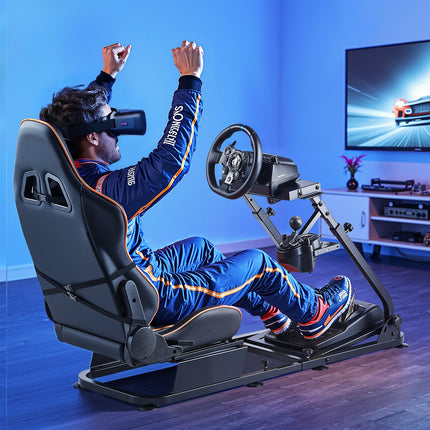 Vairavimo simuliatoriaus stovas VEVOR 6018, 180 kg apkrova
