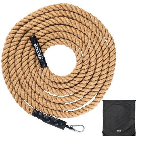 Sportinė lipimo virvė VEVOR GL1.5-20FT, 6,1 m ilgio