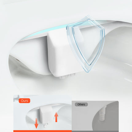 Bidė priedas tualetui VEVOR MB1001-B, dvigubi purkštukai