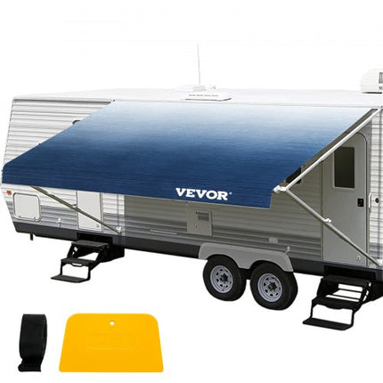 Namelio ant ratų markizės audinys VEVOR VV-ZYSBYLSTS-18, 5,24 x 2,4 m
