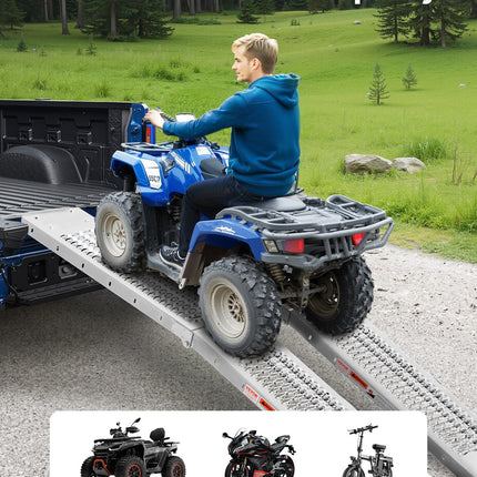 Plieninės užvažiavimo rampos VEVOR LR003B, 453 kg