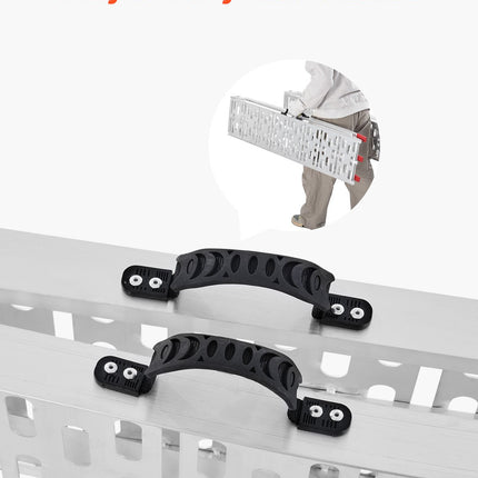 Aliuminio rampos VEVOR LR001, 680 kg keliamoji galia
