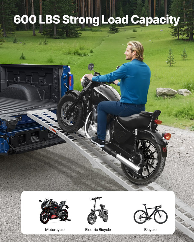 Aliumininė rampa VEVOR LR020-120X, 272 kg keliamoji galia