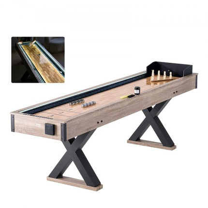 Šaflbordo stalas VEVOR SUS-9F01XL, 9 pėdų su LED apšvietimu