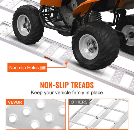 Aliumininės rampos VEVOR ATV-020-2, 567 kg